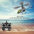 Boas vendas XK K100 3D 6G modo RC Helicóptero RTF 6CH rc avião SJY-K100